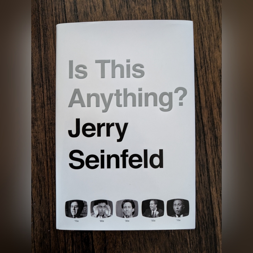 Jerry Seinfeld Hard Cover Book